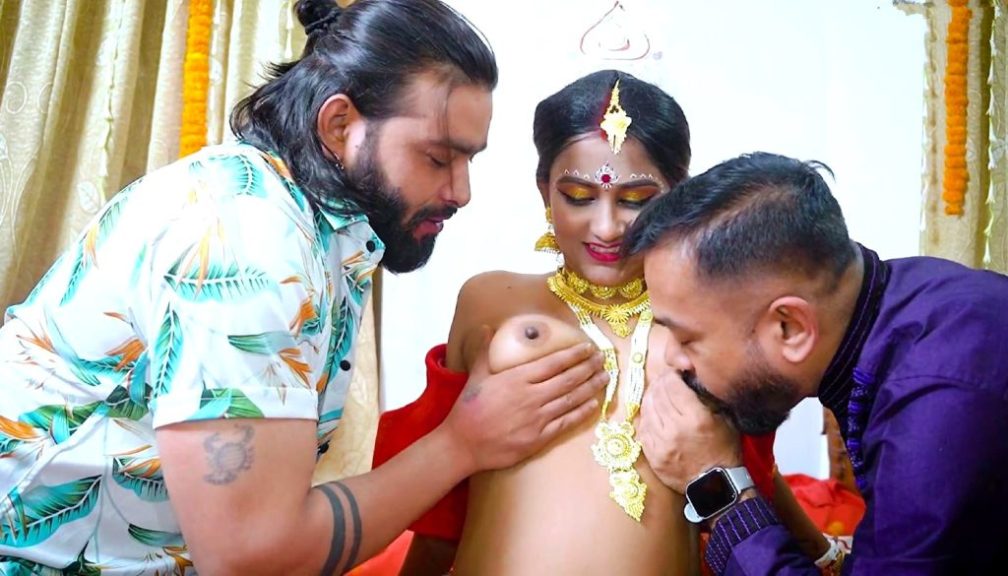 Newly Married Wife – 2024 – Hindi Uncut Short Film – GoddesMahi
